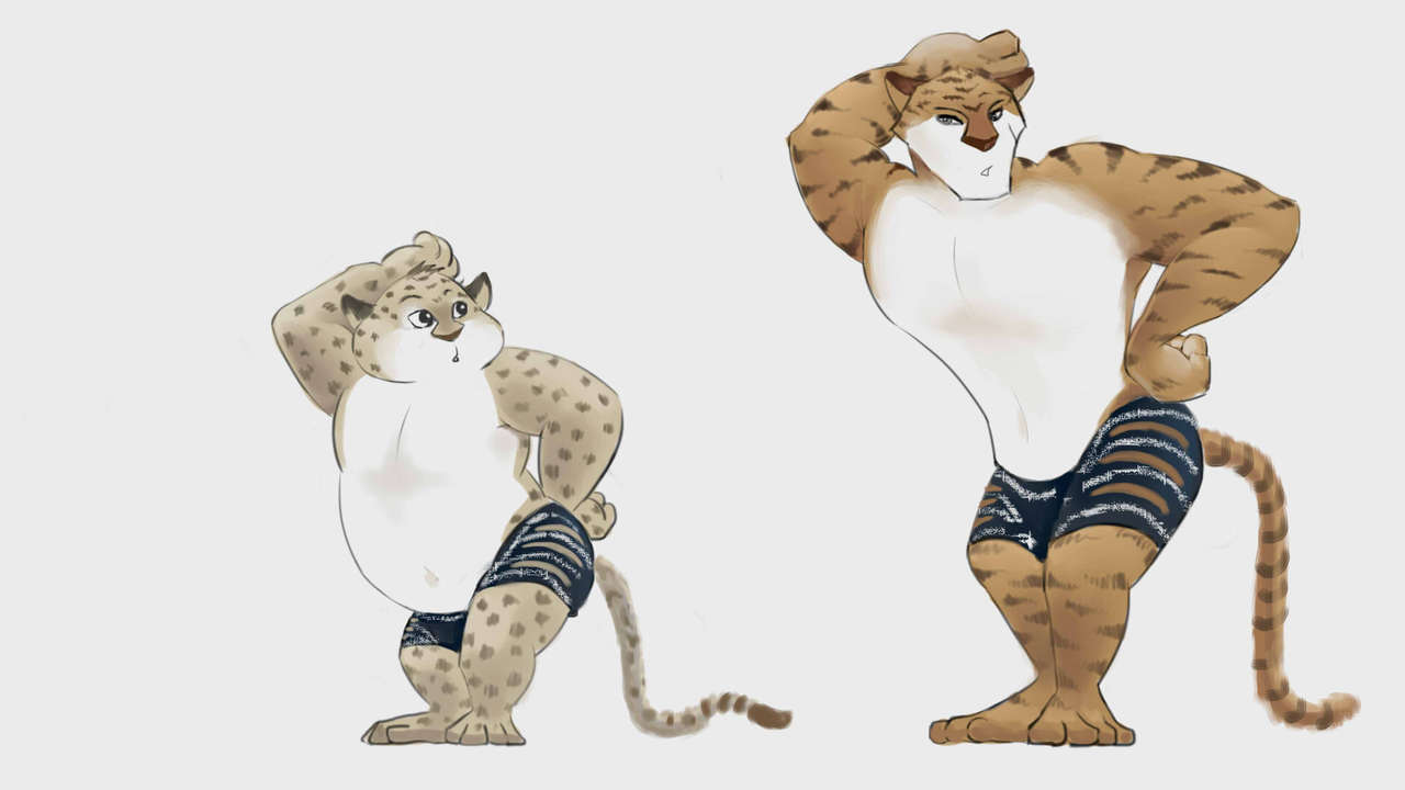 Clawhauser : Tiger dance class page 3 full