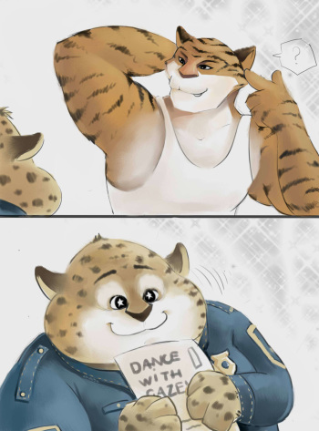 Clawhauser : Tiger dance class cover