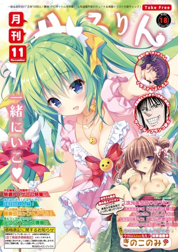 月刊めろりん2016年11月号 cover
