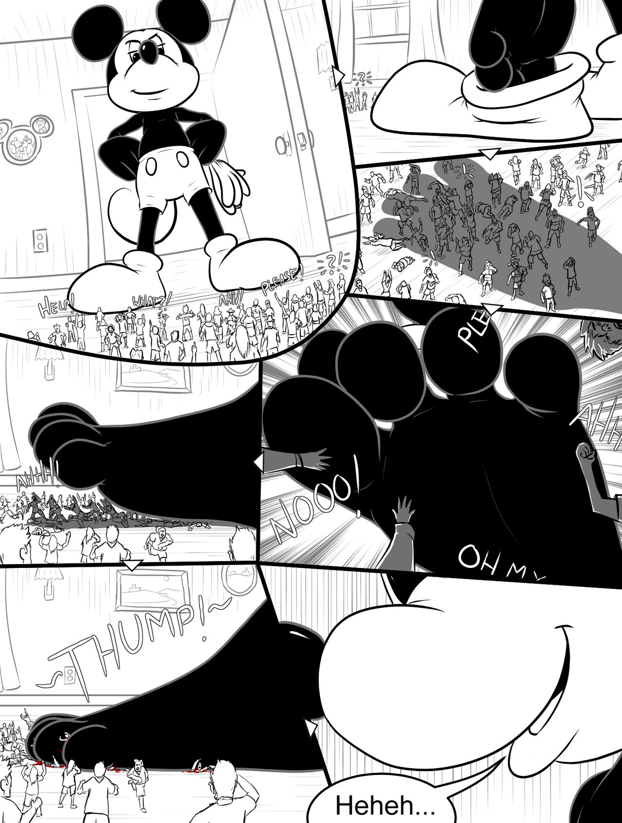 Mickey's Big Break page 1 full
