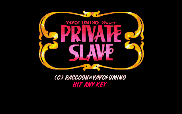 Private Slave page 1 full