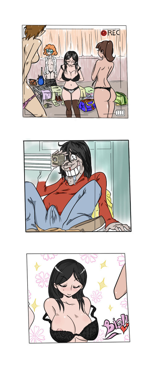 Short Ballbusting Comic page 1 full