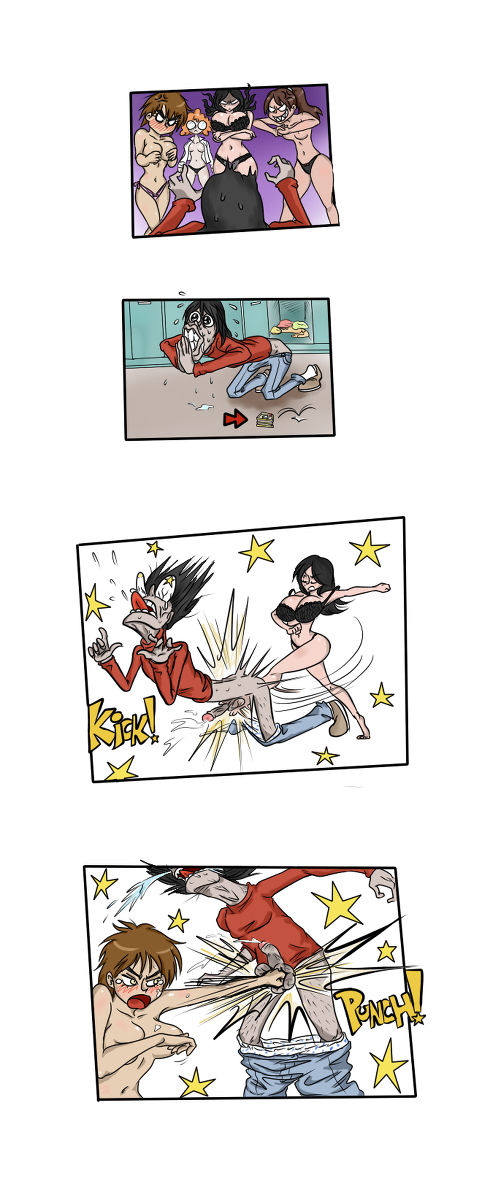 Short Ballbusting Comic page 3 full