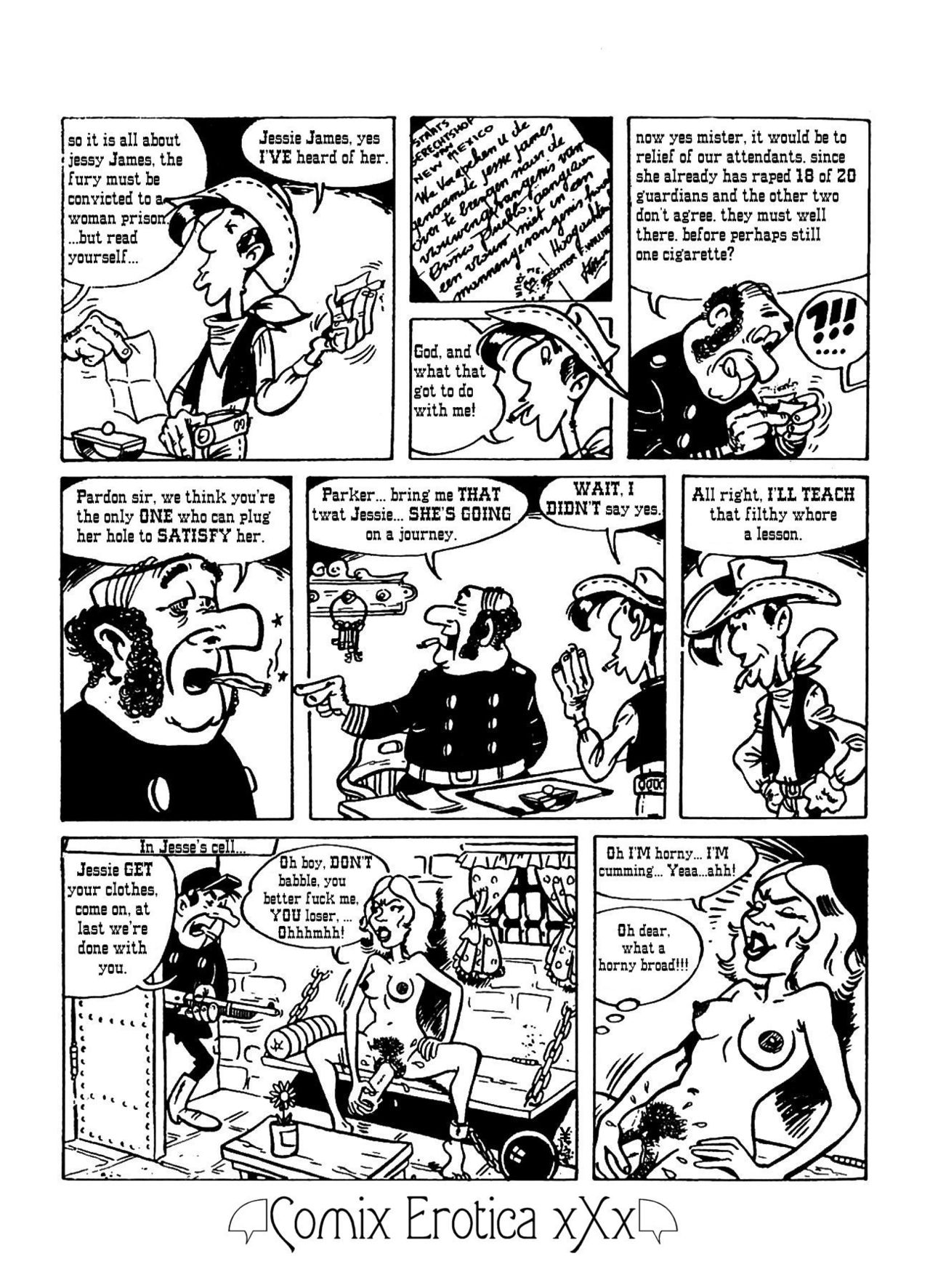 The Sex-Adventures of Lucky Luke page 10 full