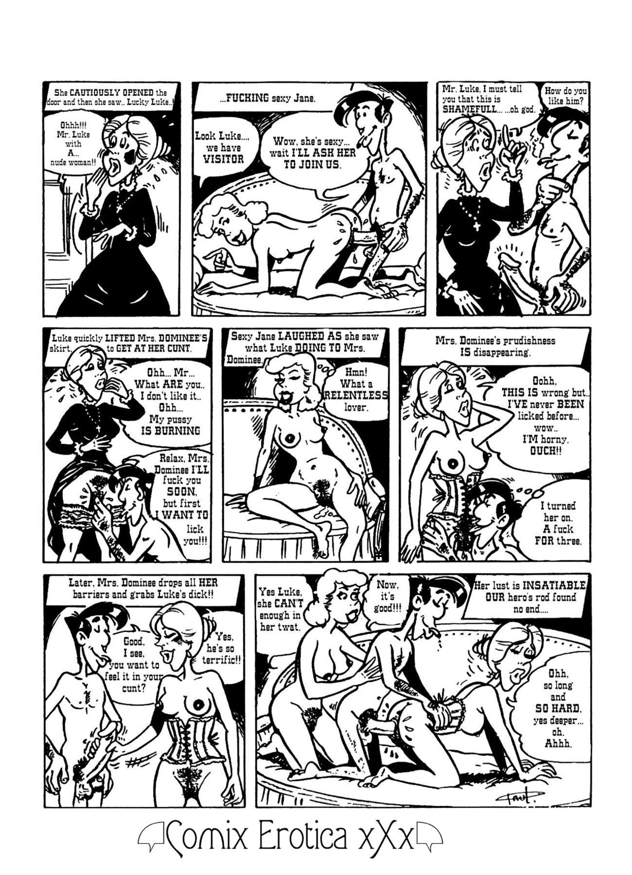 The Sex-Adventures of Lucky Luke page 4 full