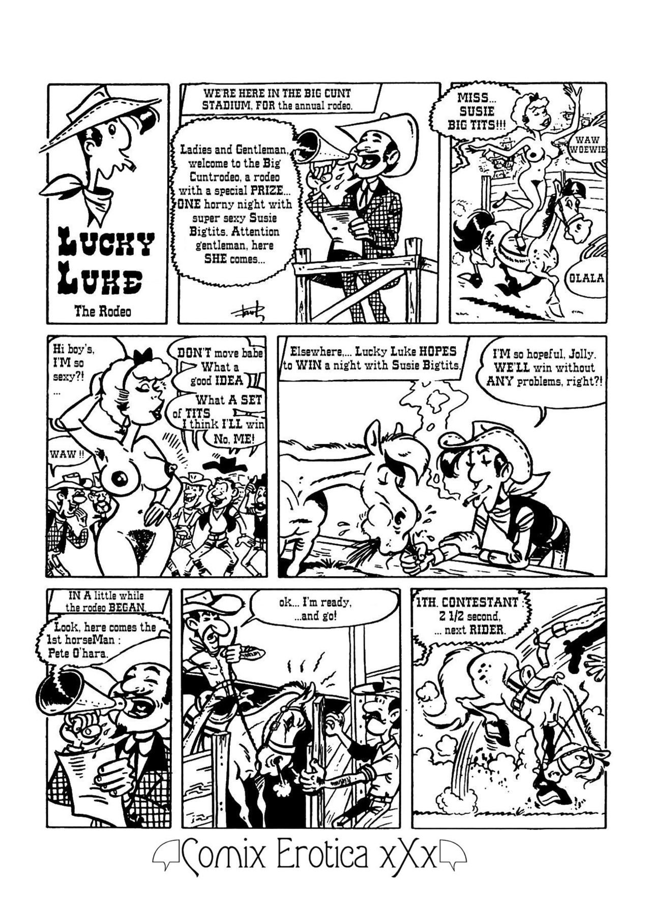 The Sex-Adventures of Lucky Luke page 6 full