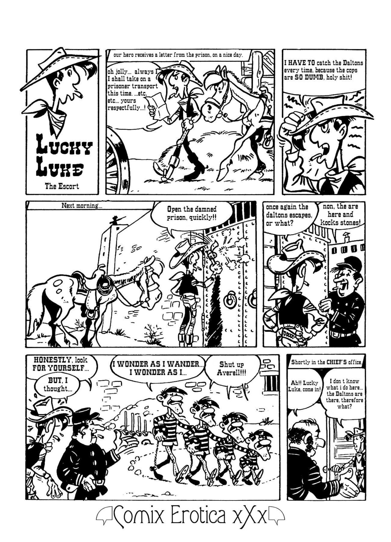 The Sex-Adventures of Lucky Luke page 9 full