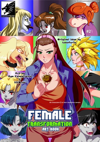 Female Transformation Art Book #2 cover