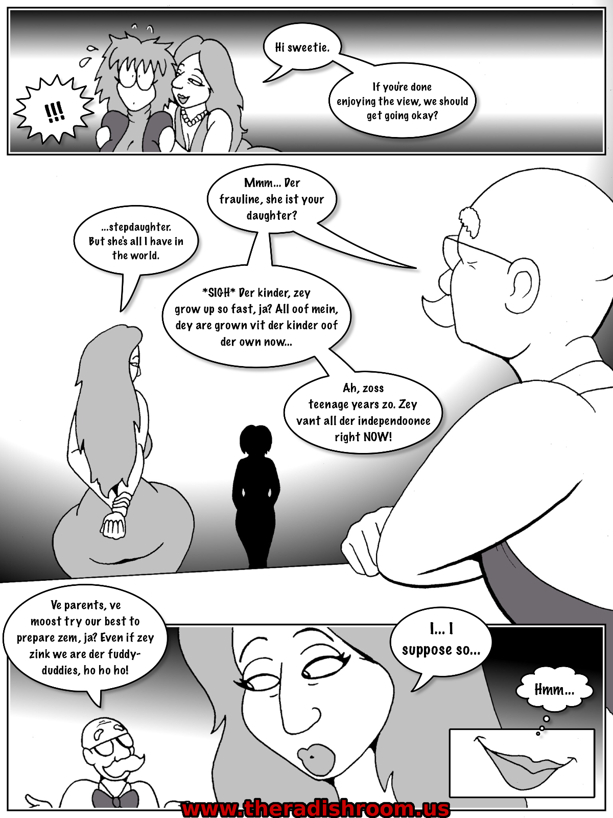 Tales of Schlock #35 : Queen of Hearts page 5 full
