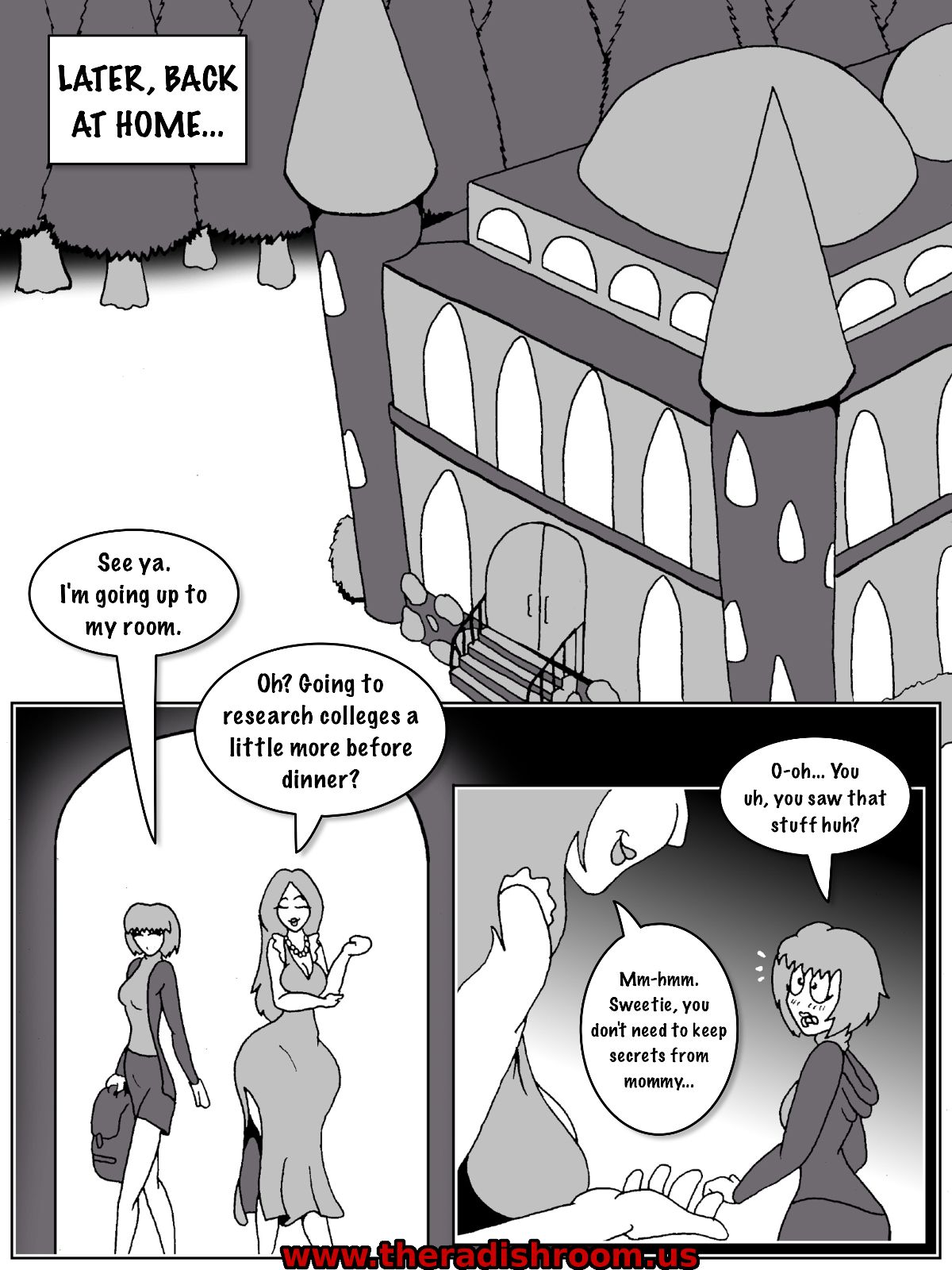 Tales of Schlock #35 : Queen of Hearts page 6 full