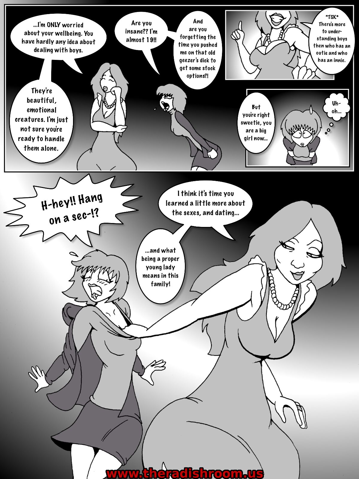 Tales of Schlock #35 : Queen of Hearts page 8 full
