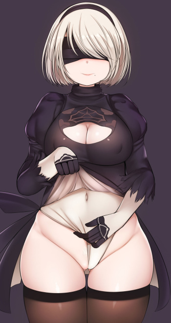 NieR: Automata 2B cover