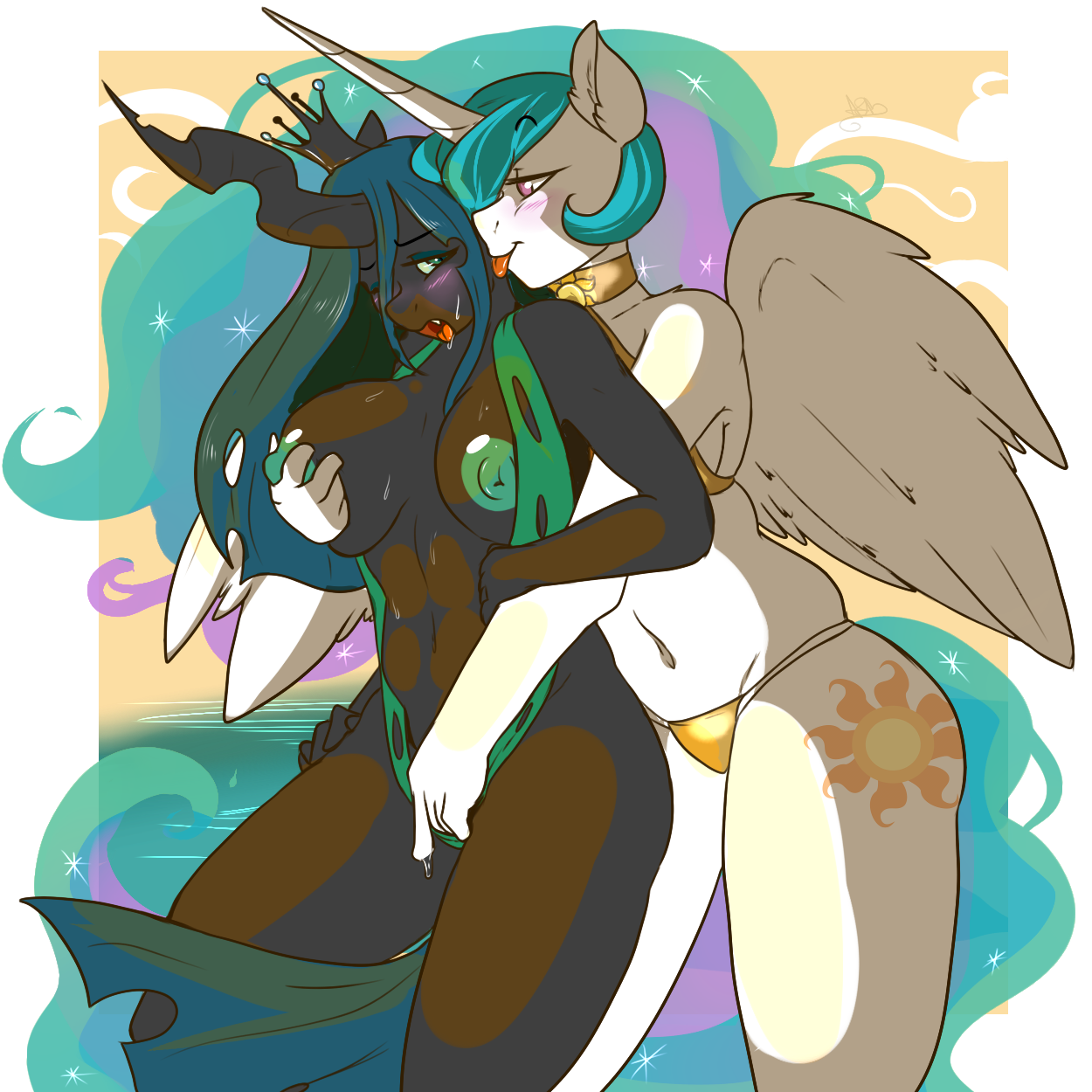 Character: princess celestia  Artist: arnachy date:2016-12-05 page 1 full