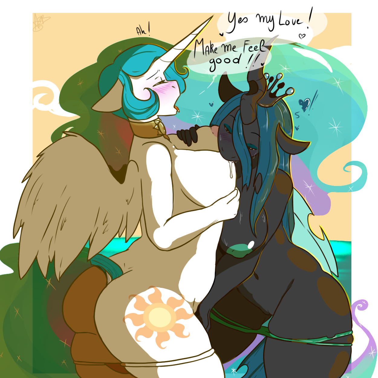 Character: princess celestia  Artist: arnachy date:2016-12-05 page 2 full