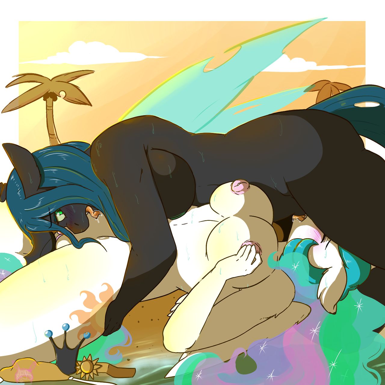 Character: princess celestia  Artist: arnachy date:2016-12-05 page 3 full