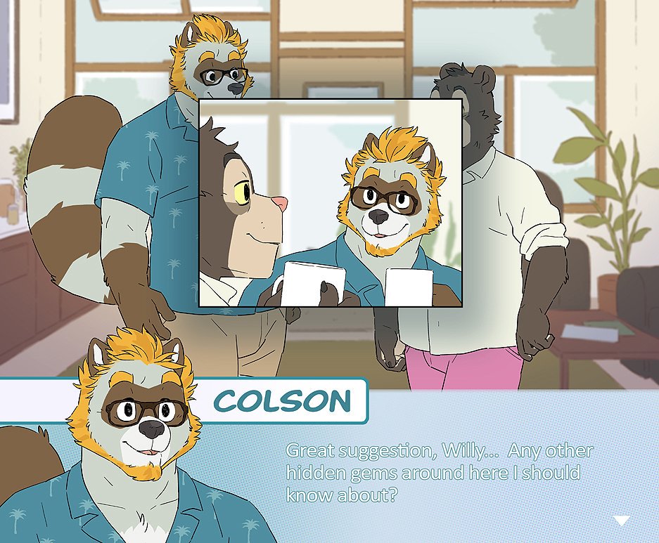 Tanuki dad x Willy Bear page 2 full