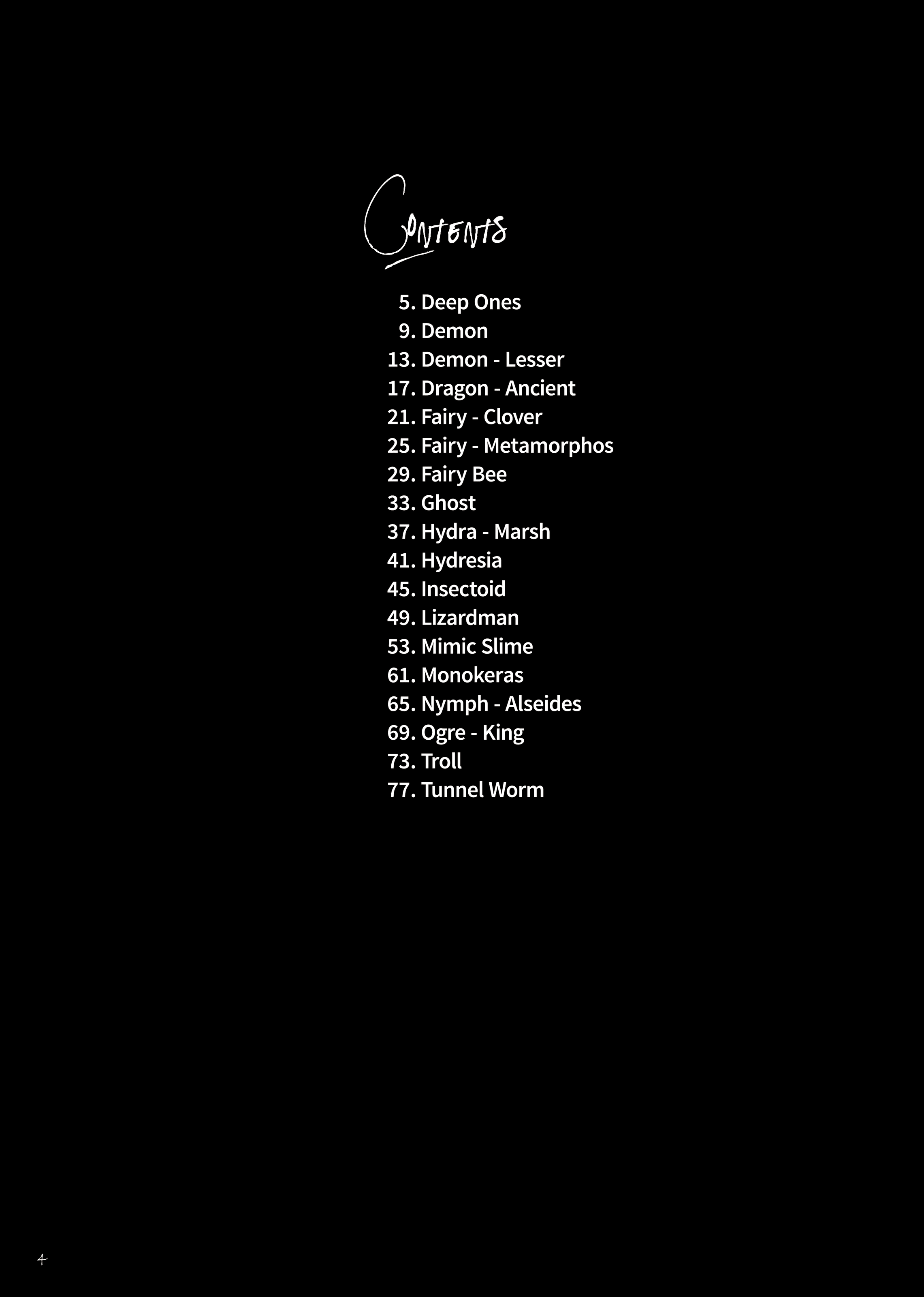 Bestiary 3 page 4 full