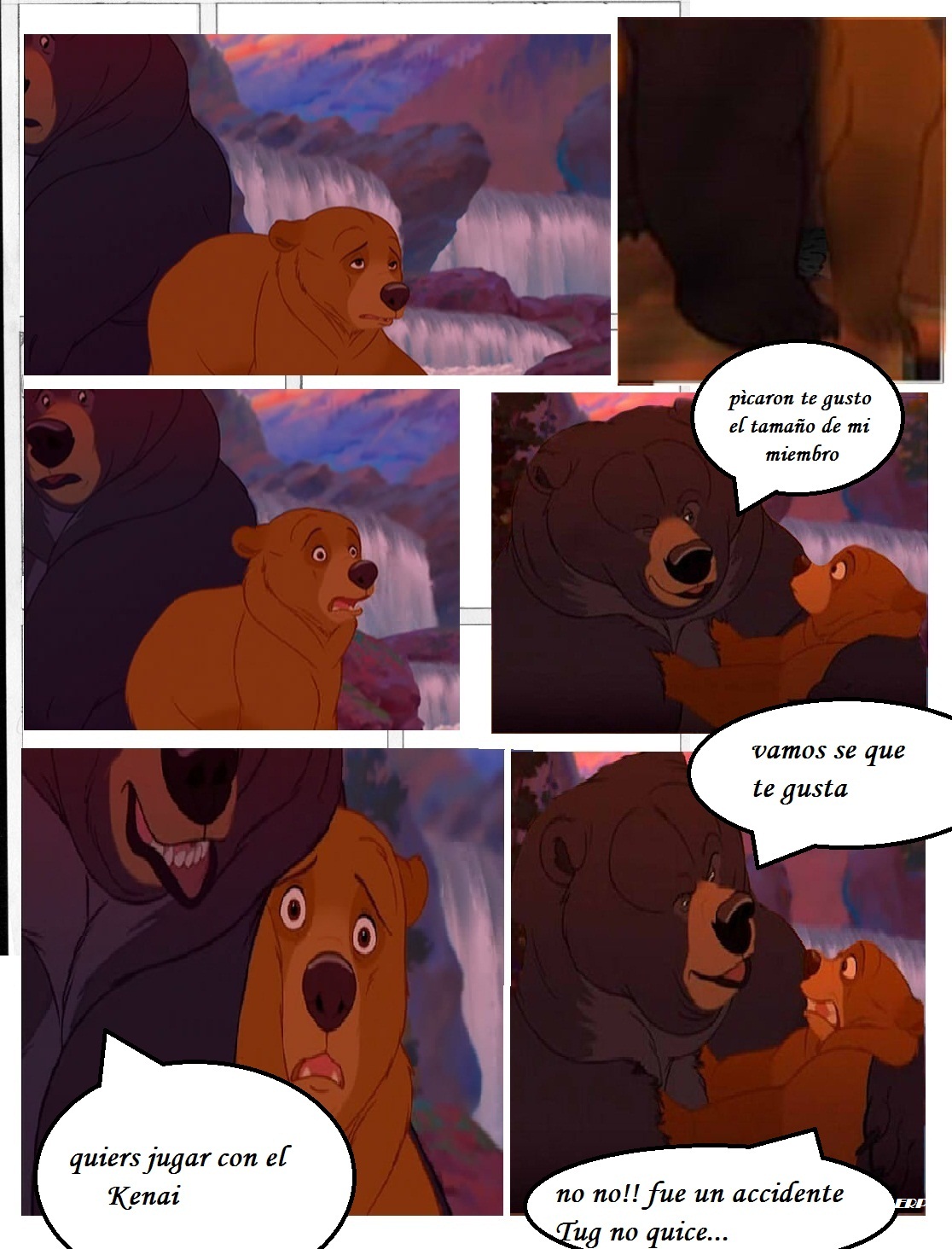 Brother Bear, Kenai x Tug page 1 full
