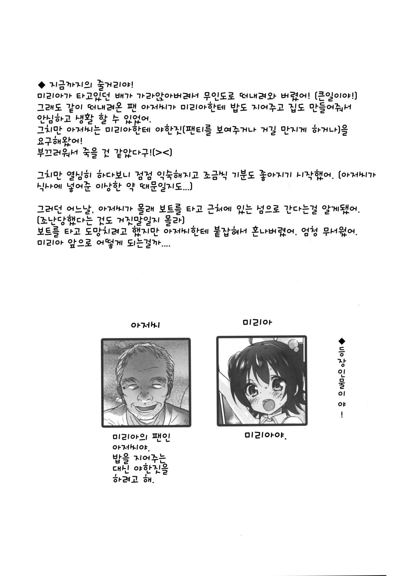 Miria-chan wa Mujintou de Oji-san to Isshou Kurasu Koto ni Natta Kouhen page 4 full