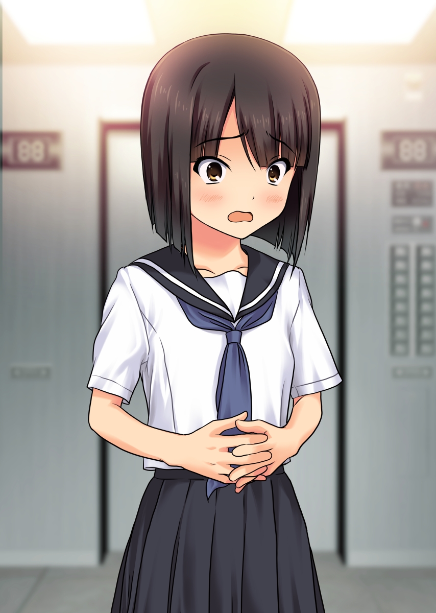 Hakkin Shoujo Mai ~ Misshitsu Elevator Biyaku Rape ~ page 6 full