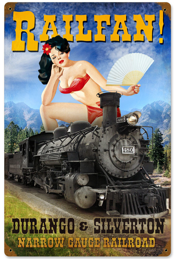 Railroad Pinup Girls page 5 full