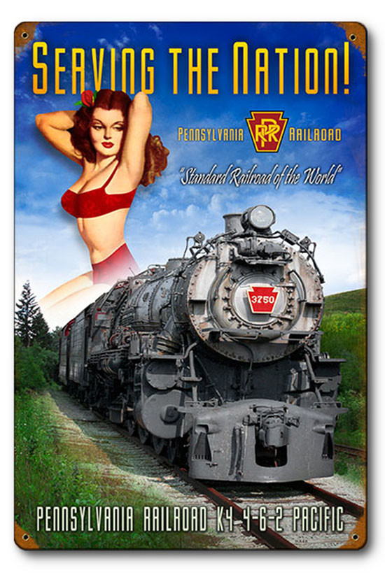 Railroad Pinup Girls page 9 full