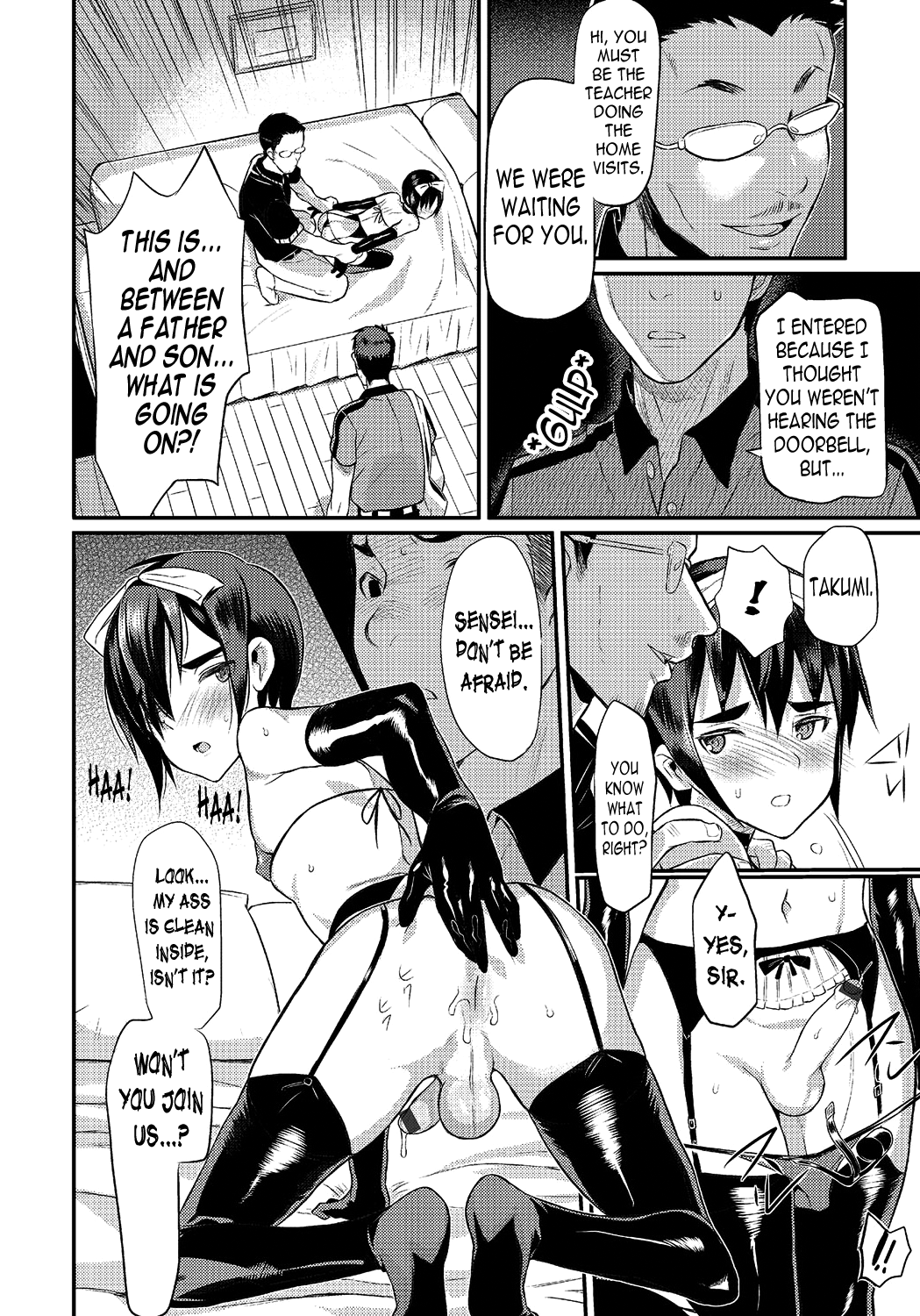 Boku wa Otou-san no Oyome-san - I am a bride of father Ch. 4 page 10 full