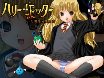 Harry Hotter to Mahou Chitei Oukoku cover