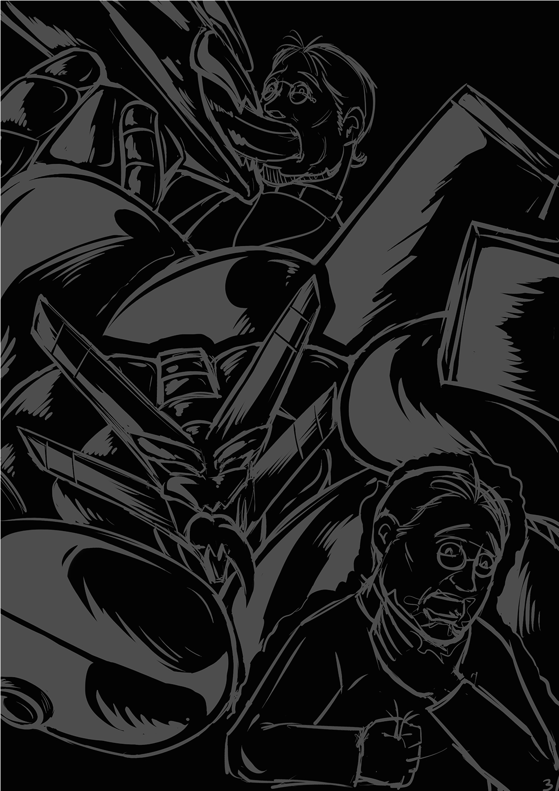 Sexy Robot Demons comic by Dragmon page 3 full