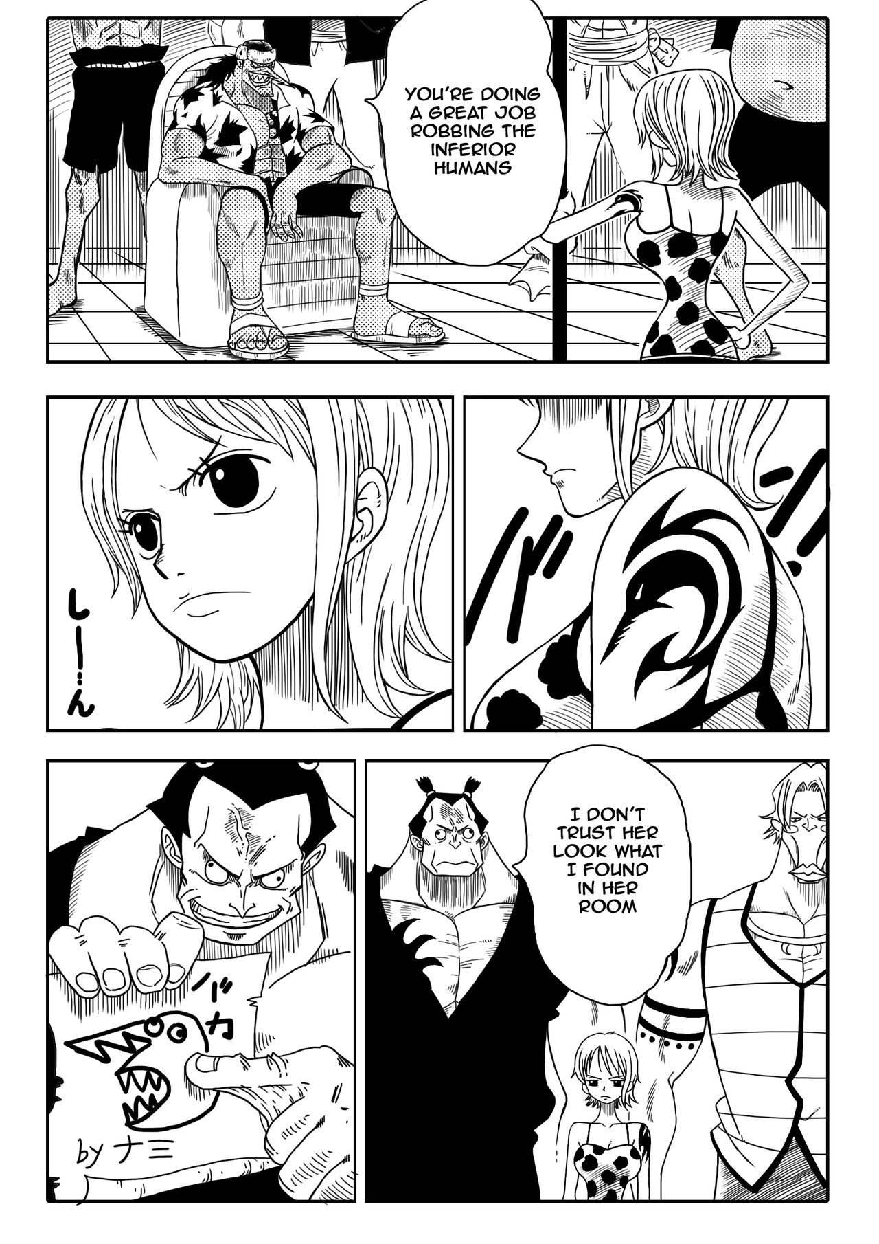 Two Piece - Nami vs Arlong page 4 full