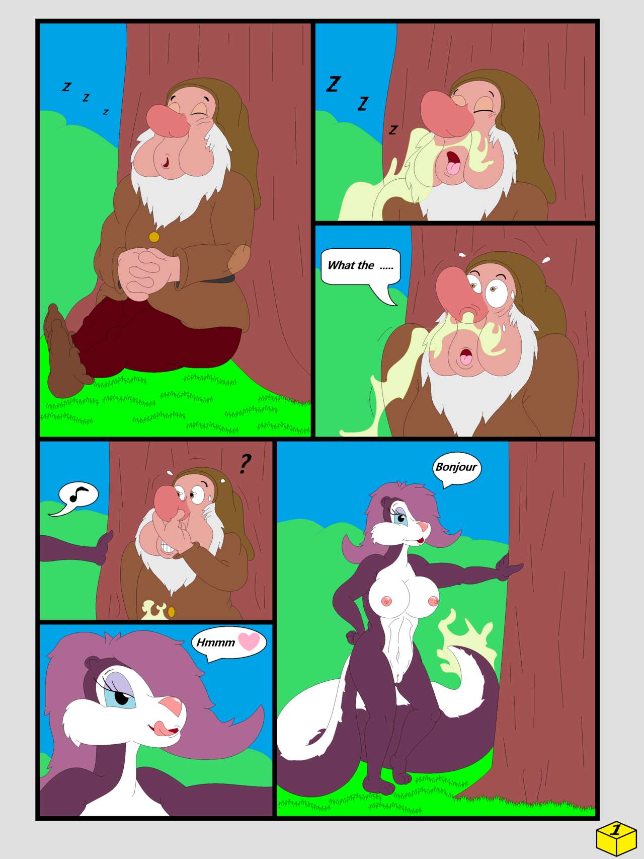 furry girls love sneezy # 1 page 2 full