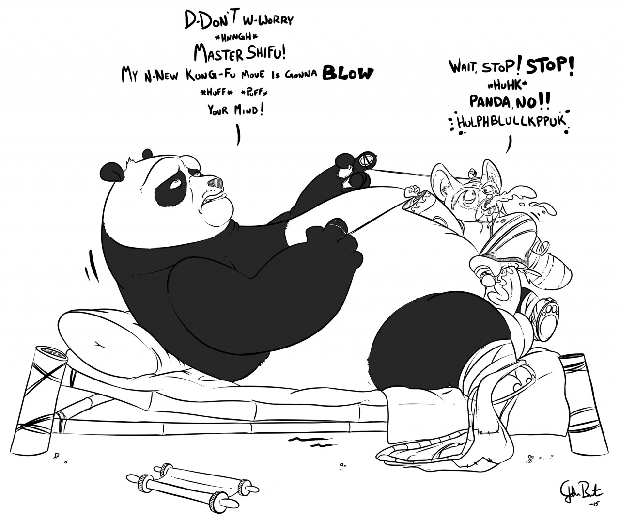 Kung Fu Fighting page 1 full