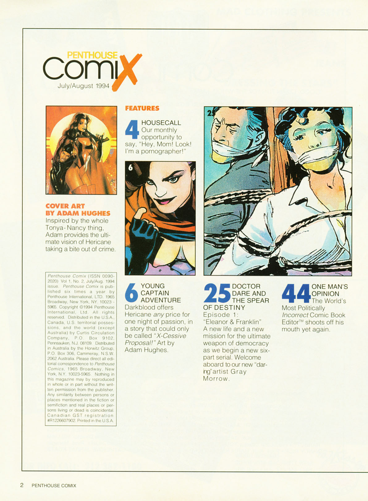 Penthouse Comix Vol. 02 page 3 full