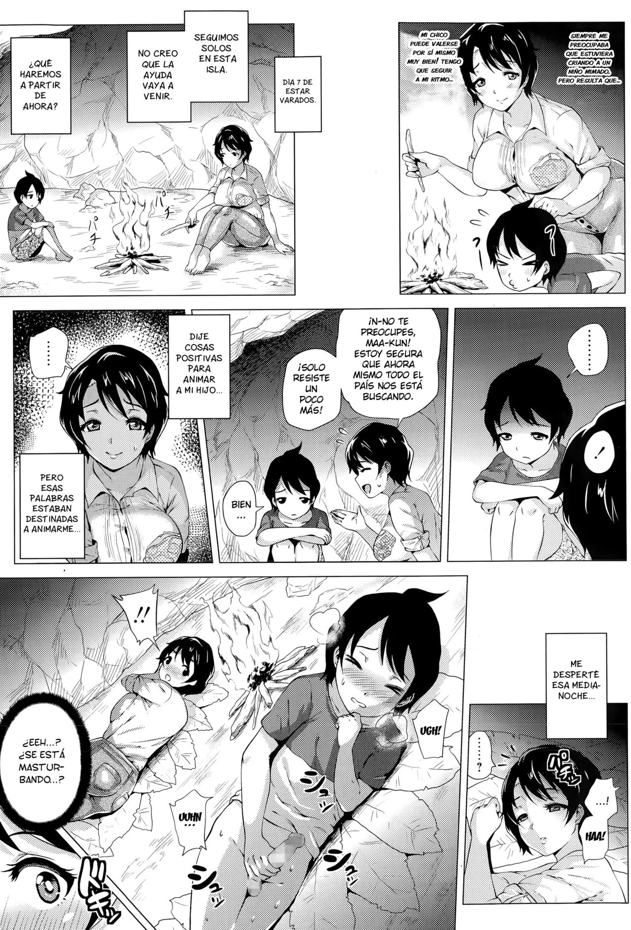 Mama to Boku to Mujintou | Mama, Yo &amp; La Isla Desierta page 5 full