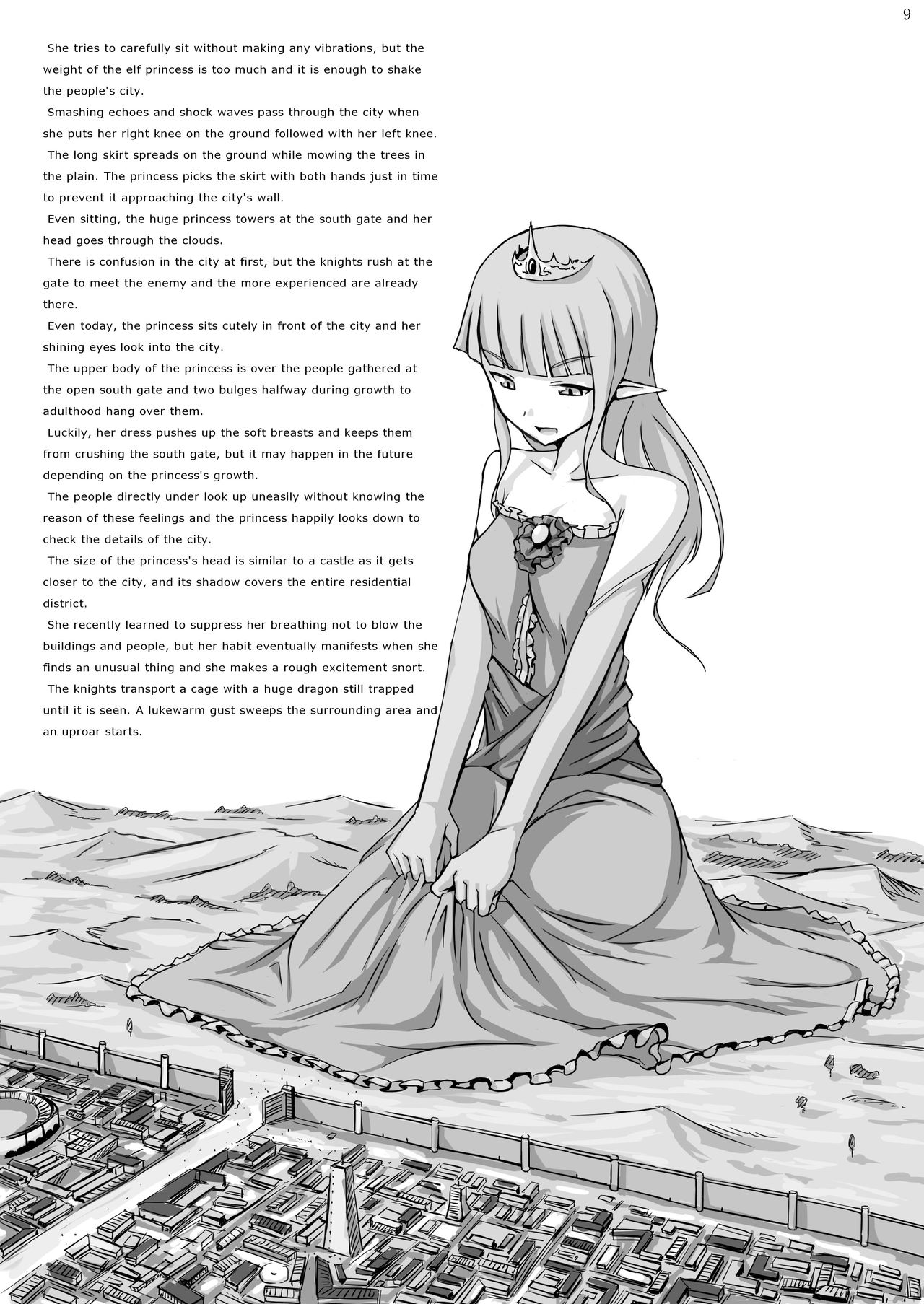 Kyojo Janee Kyodai Musume da! | Not Big Girl, It's Giantess! page 9 full