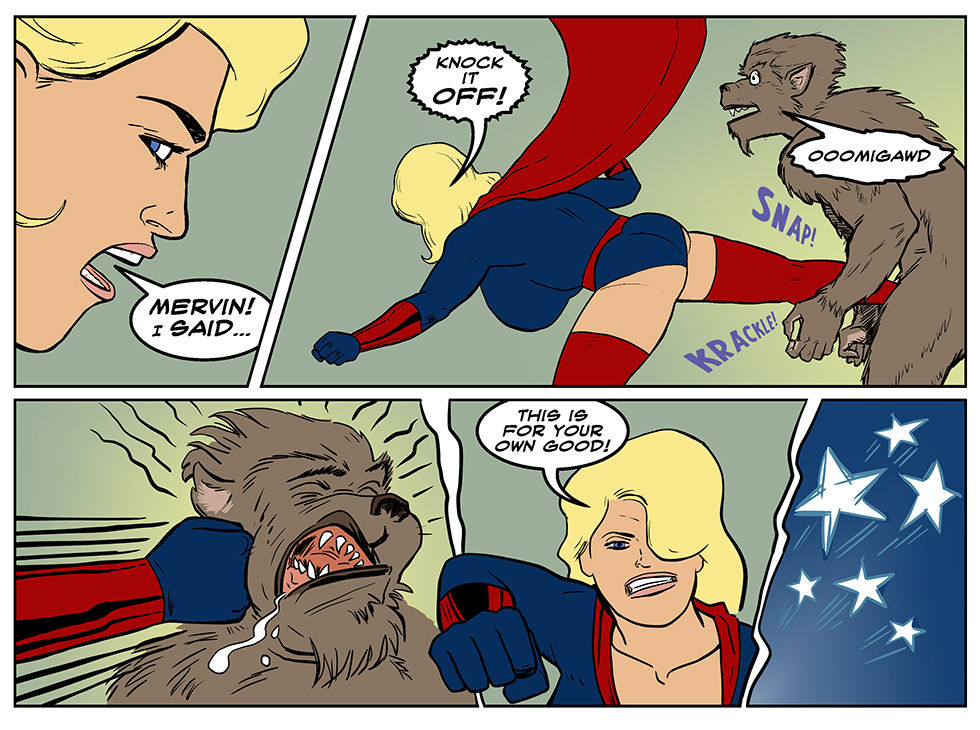 Blonde Marvel - Mervin The Monster page 2 full