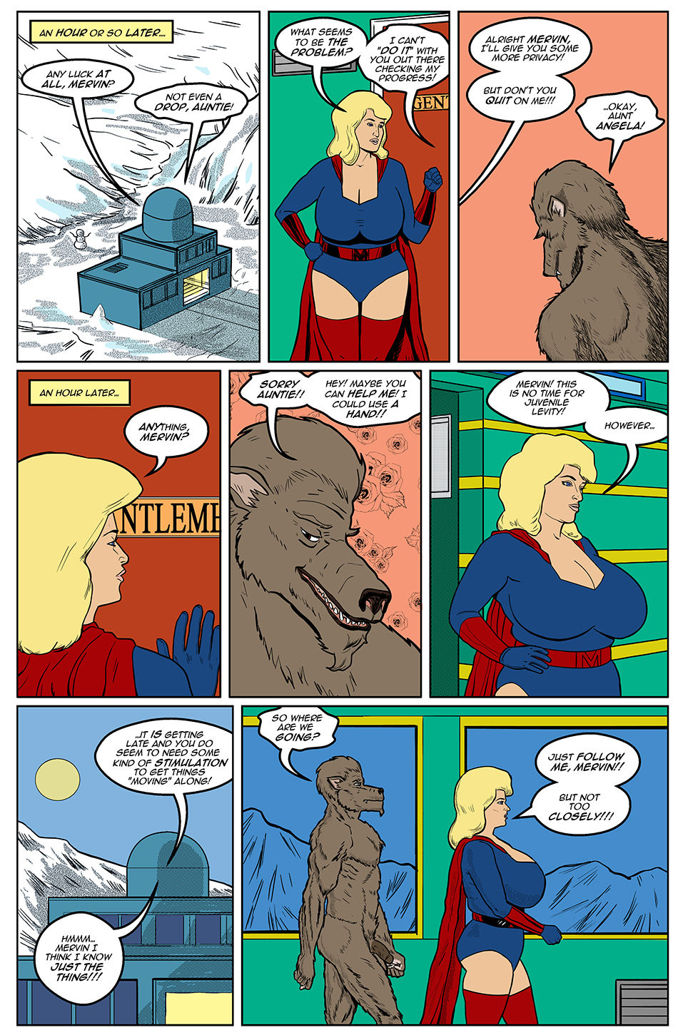 Blonde Marvel - Mervin The Monster page 7 full