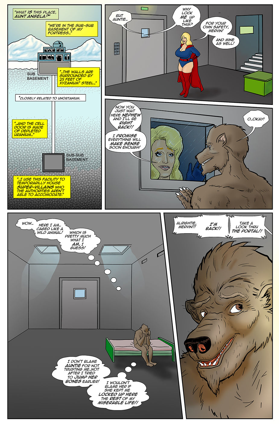 Blonde Marvel - Mervin The Monster page 8 full