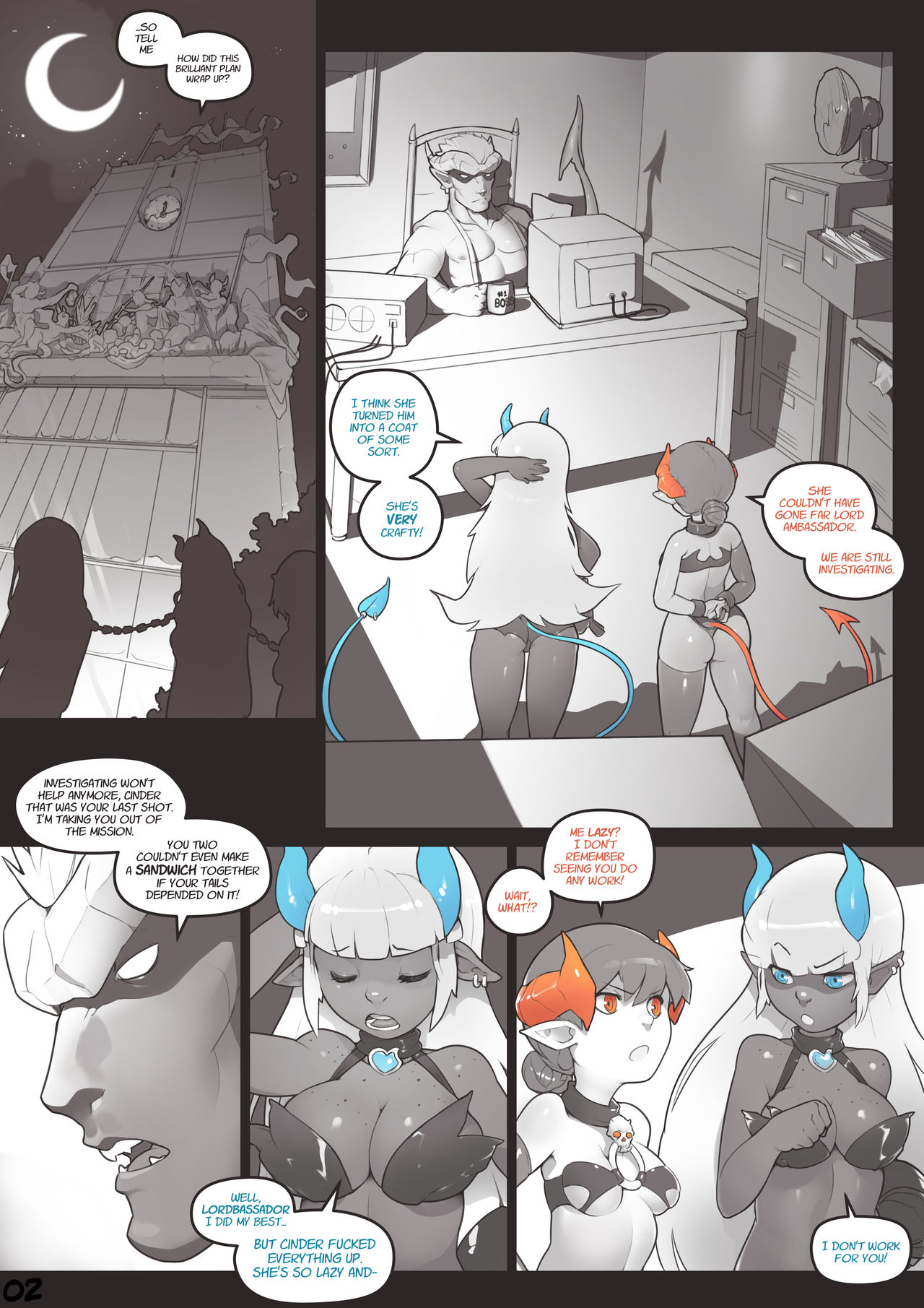 Locking Horns page 2 full