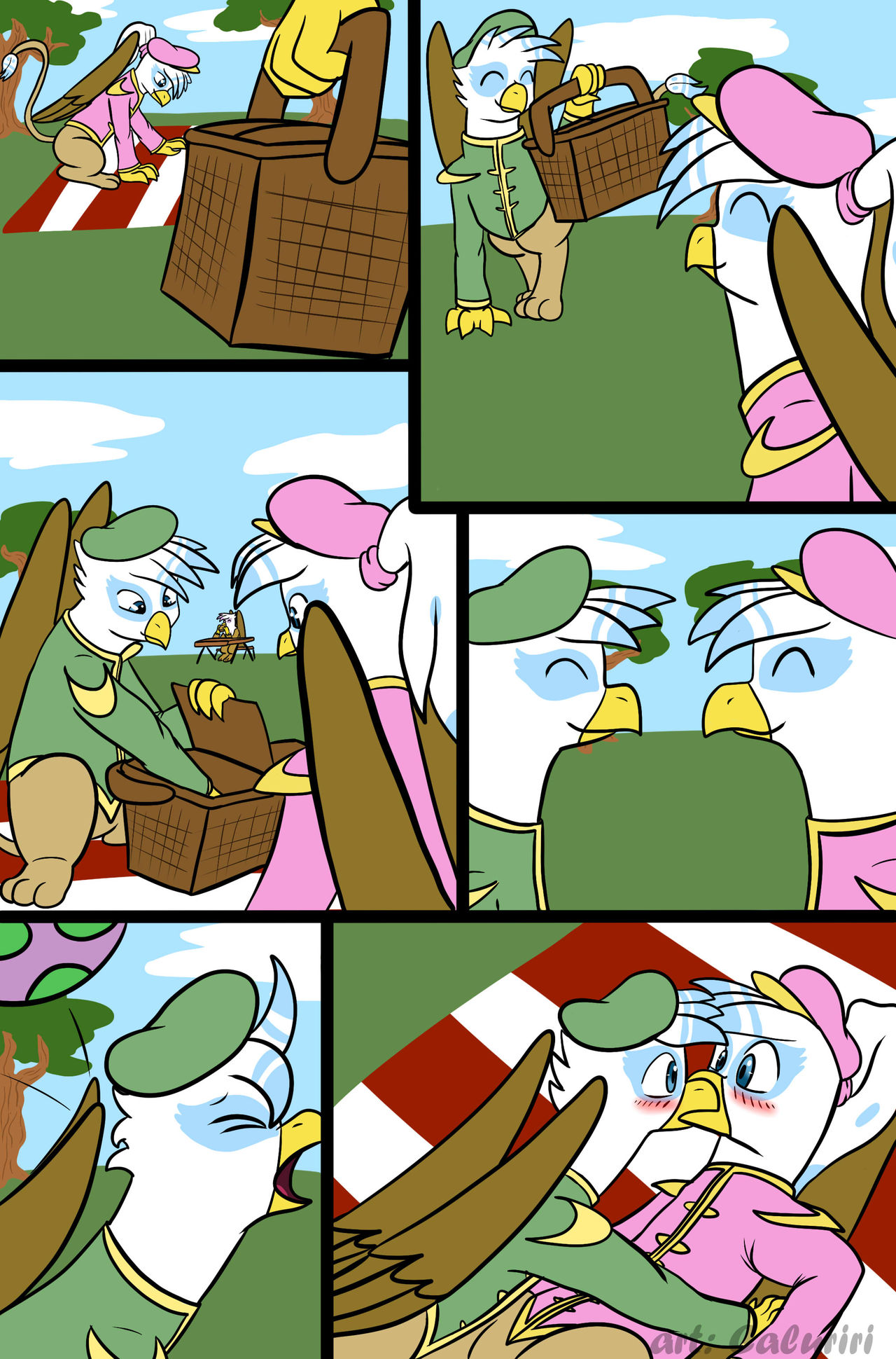 A hot picnic page 1 full
