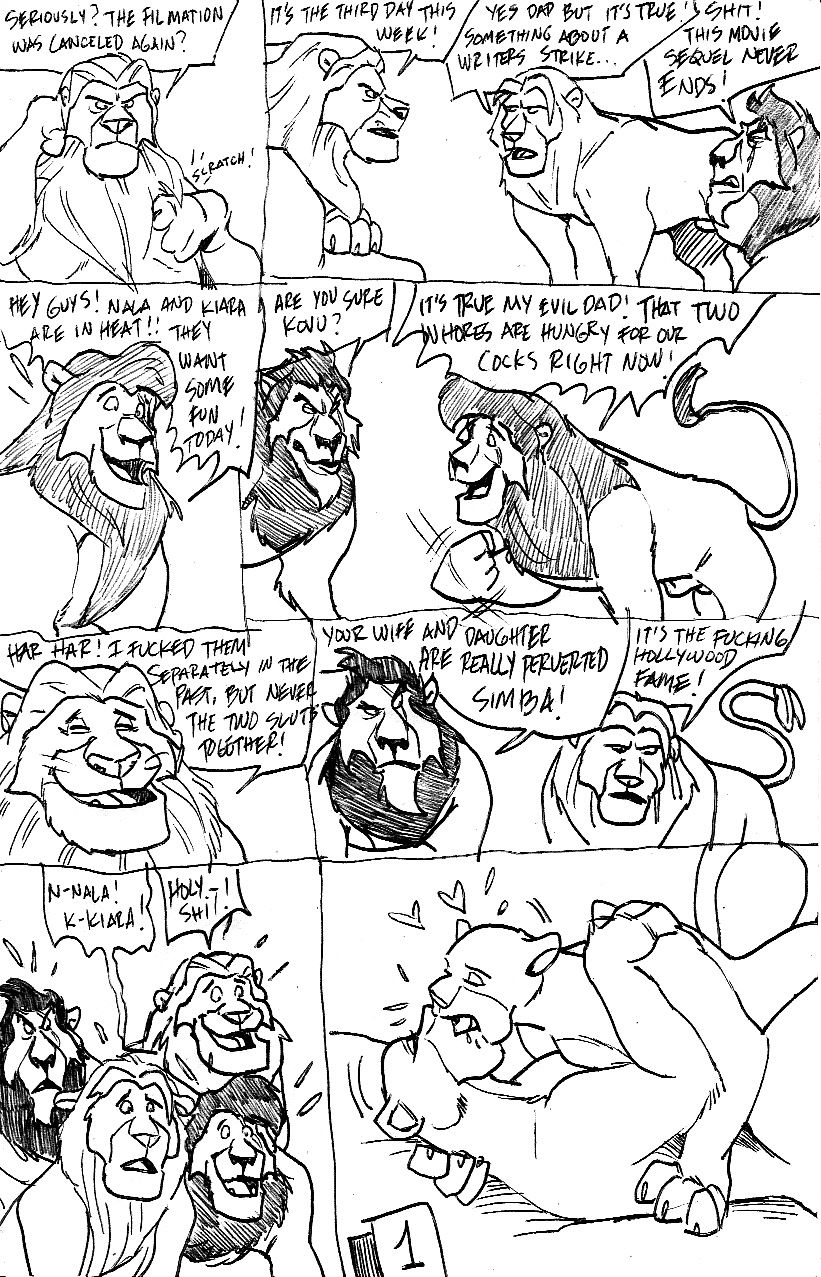 Lion King Orgy page 1 full
