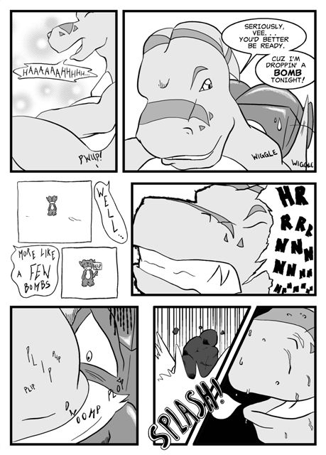 The life of Veemon the toilet page 3 full
