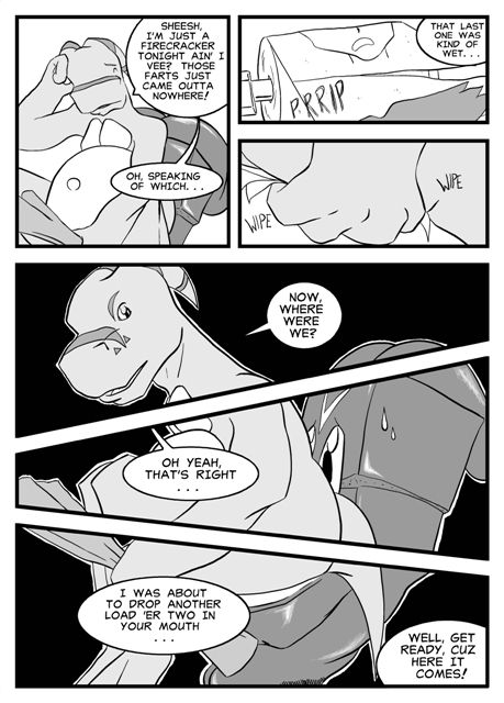 The life of Veemon the toilet page 6 full