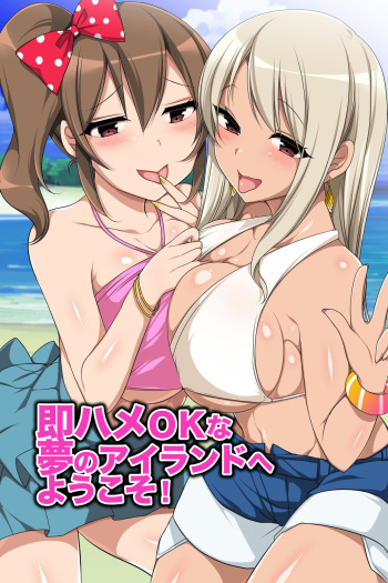 Zenin Ecchi na Joshi dake! Soku Hame OK na Yume no Island he Youkoso! cover