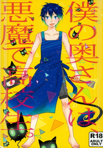 Boku no Oku-san wa, Akuma de Koukousei. cover