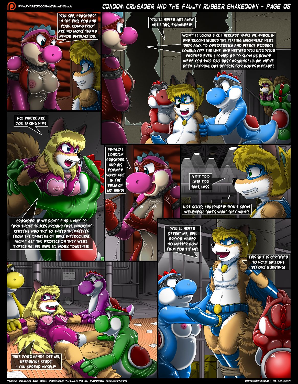 Condom Crusader And The Faulty Rubber Shakedown page 5 full