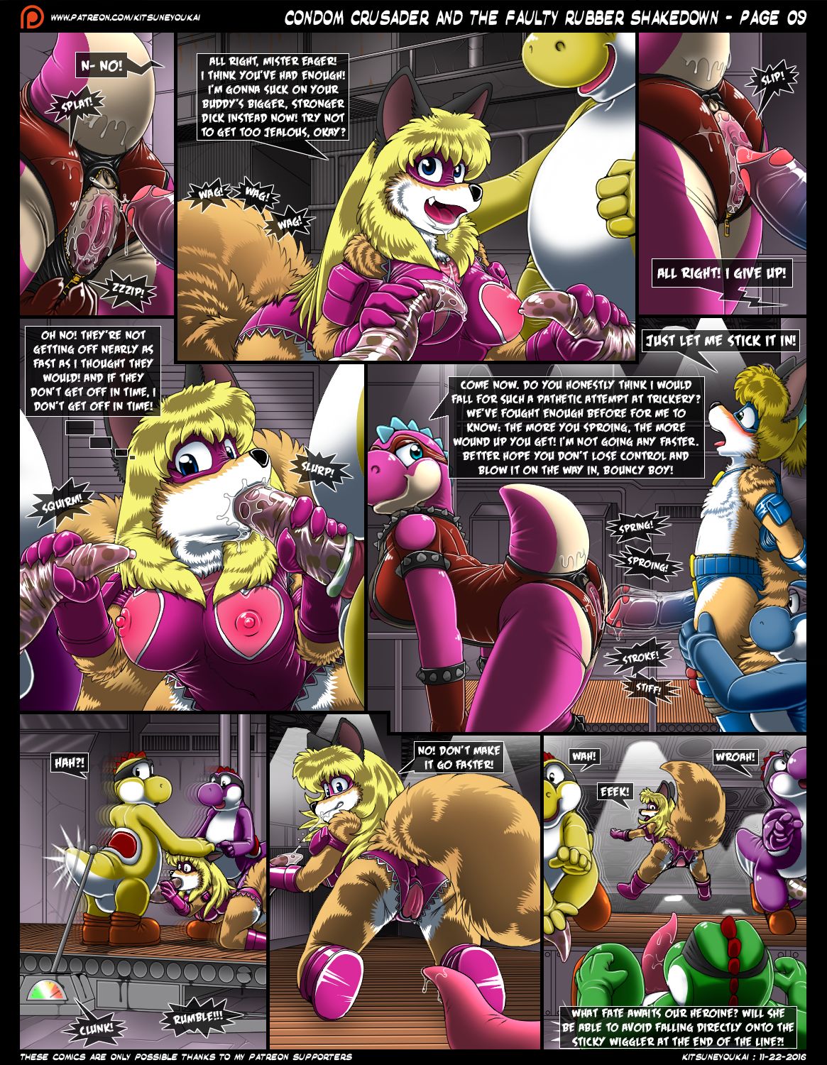 Condom Crusader And The Faulty Rubber Shakedown page 9 full