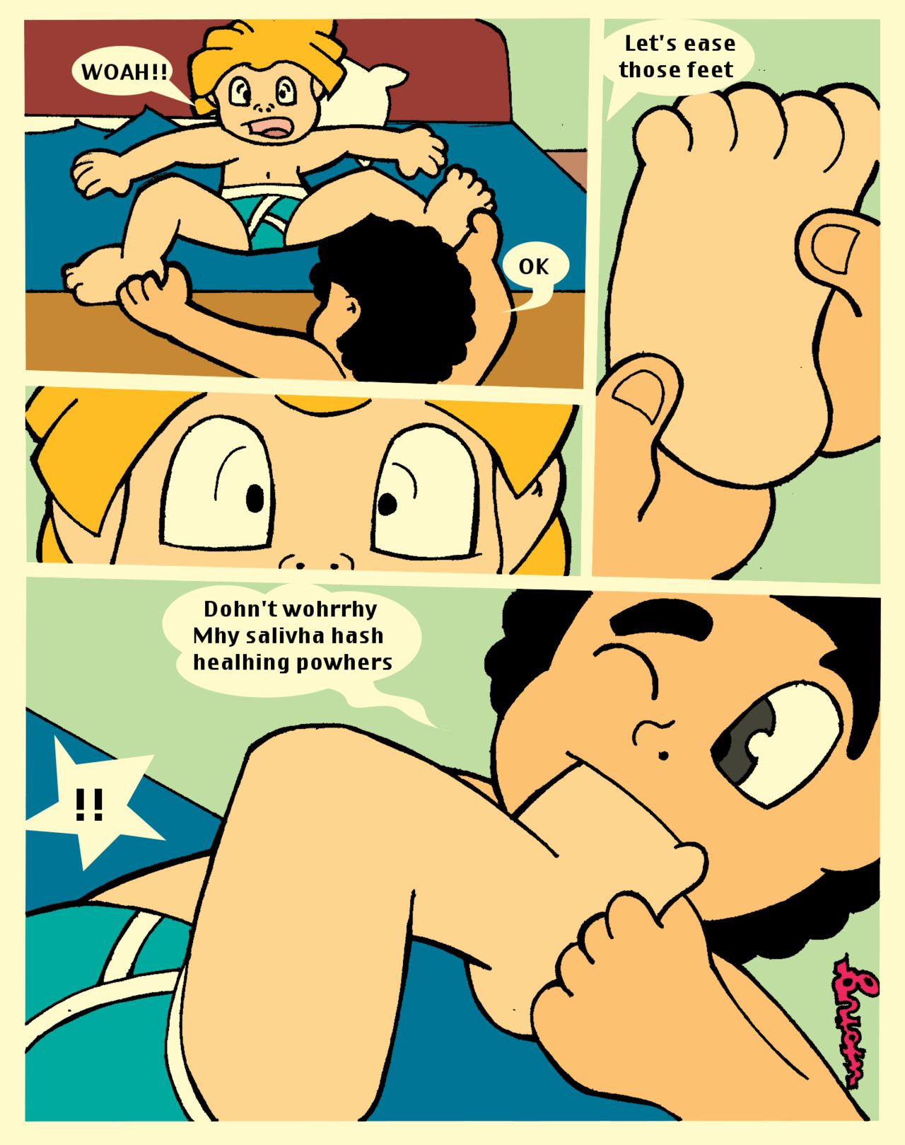 Peedee's Sleepover page 3 full