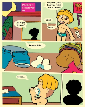 Peedee's Sleepover cover