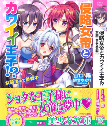Shinryakujotei to Kawaii Ouji!? Onnakishi made Sansenchuu cover
